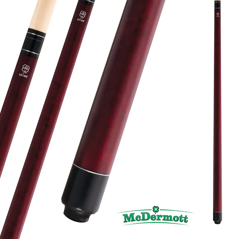Mcdermott Pool Cue Lucky Series L5 Red 13Mm 190Z 1