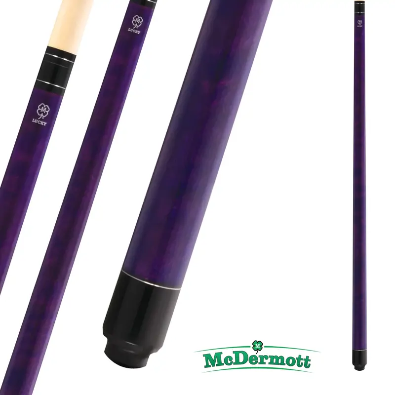 Mcdermott Pool Cue Lucky Series L69 Purple 13Mm 19Oz 1