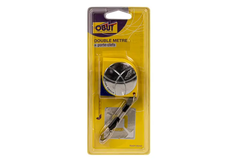 Measure Key Chain Obut Double Meter 1