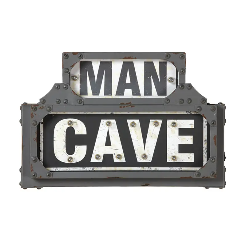 Metal Sign-Man Cave 1