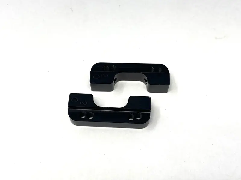 Metric 0/2 Rear Arm Mounts Toe Blocks Fits All Gfrp Cars Gfr-1065M 1