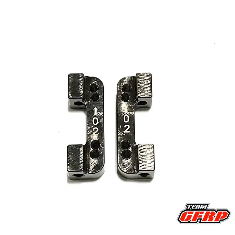 Metric Brass 0/2 Rear Arm Mounts Toe Blocks Gfr-1363M 1