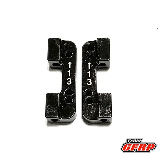 Metric Brass 1/3 Rear Arm Mounts Toe Blocks Gfr-1328M 1