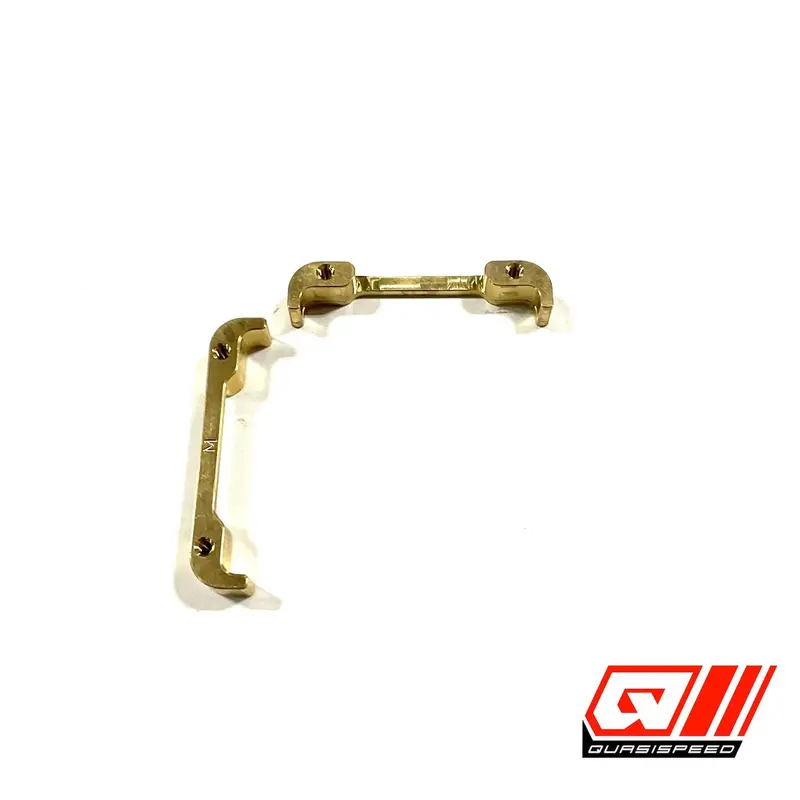 Metric Brass Battery Locator Mounts, Fits All Gfrp Cars, Qs-1401M 1