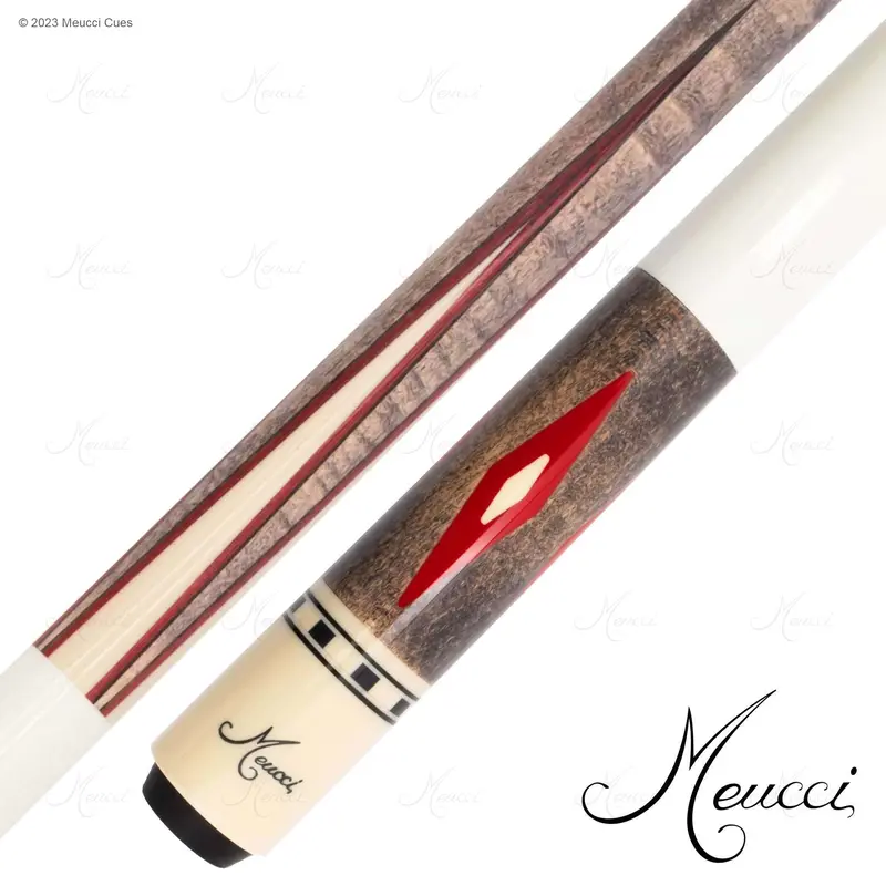 Meucci Pool Cue Economy Cure 7 Red 19Oz 12.5Mm 1