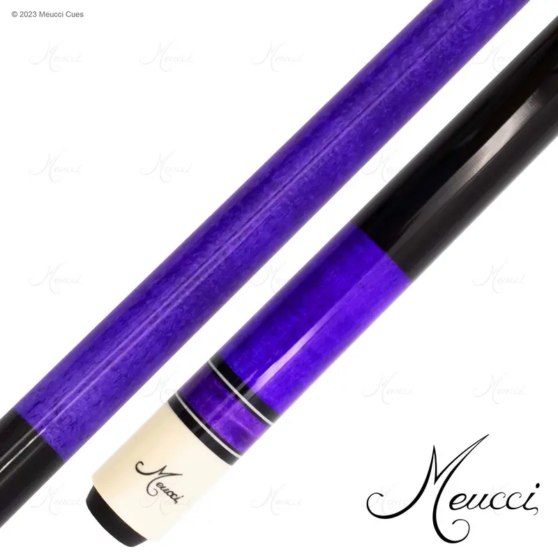 Meucci Pool Cue Luminous Series Purple 12.5Mm 19Oz 1