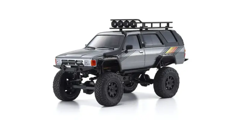 Mini-Z 4X4 Readyset Toyota 4Runner (Hilux Surf) With Accessory Parts Dark Gray Metallic 32540Gm 1