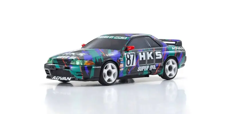 Mini-Z Awd Hks Skyline Gt-R (R32) 1993 #87 32652Hk 1