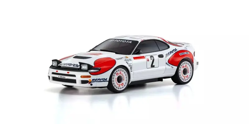 Mini-Z Awd Toyota Celica Turbo 4Wd No.2 Wrc 1992 Carlos Sainz 32654Cs 1