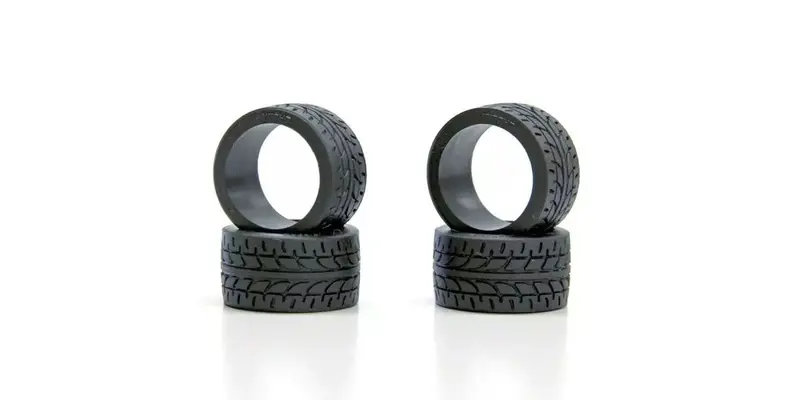 Mini-Z Racing Radial Wide Tire (2X/4Pcs) Mzt103-2X 1