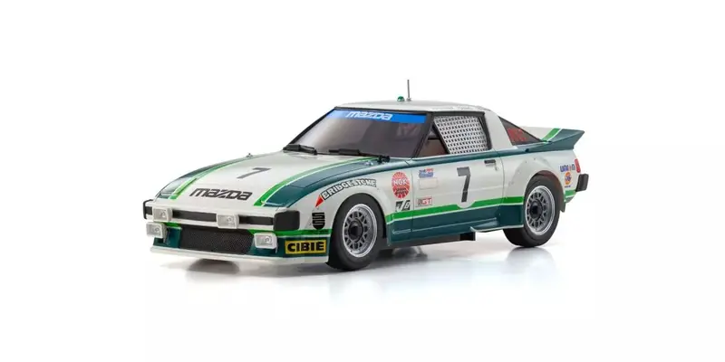 Mini-Z Rwd Mr-04 Readyset Mazda Savanna Rx-7 (Sa22c) "1979 Daytona Gtu Class Winner No.7" 32365Gr 1