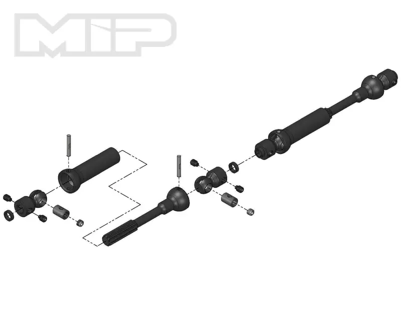 Mip Center Drive Kit, Axial Scx10, 18120 1