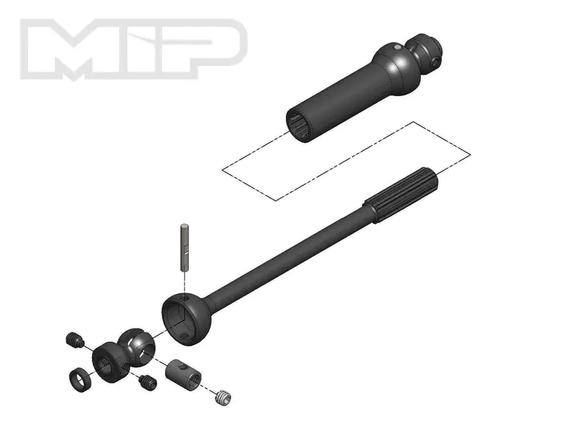 Mip Center Drive Kit, X-Duty, Axial Yeti, 18170 1