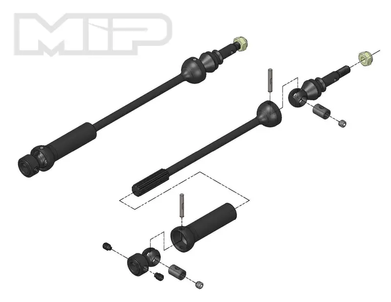 Mip Cvd Drive Kit, T-Maxx, E-Revo/Maxx, 18130 1
