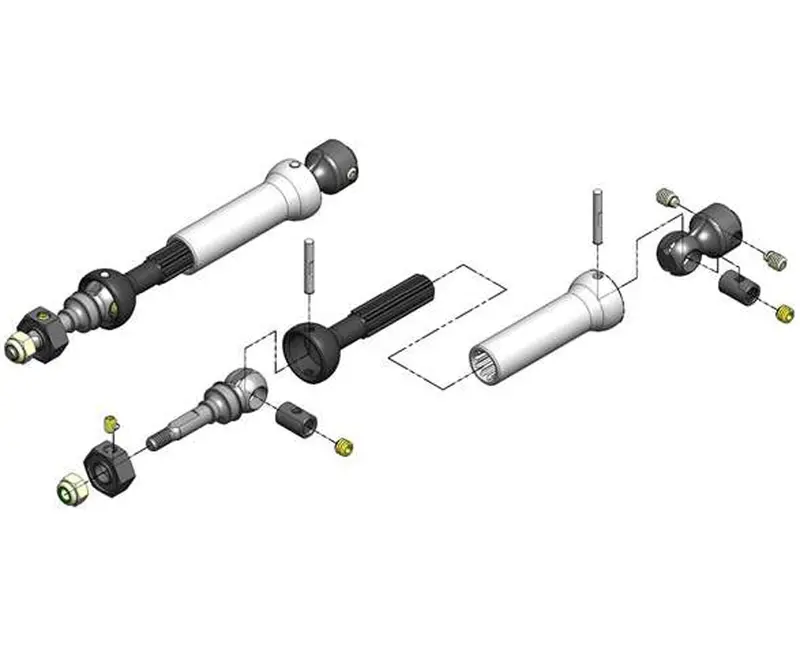 Mip Front X-Duty Cvd Kit Slash/4X4, 10132 1
