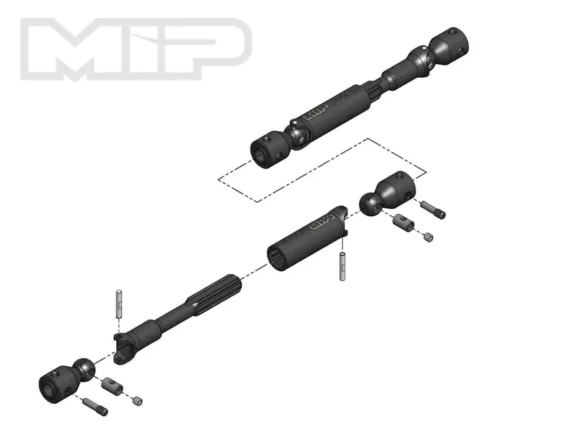 Mip Hd Driveline Kit, Trx-4 Bronco, 18250 1