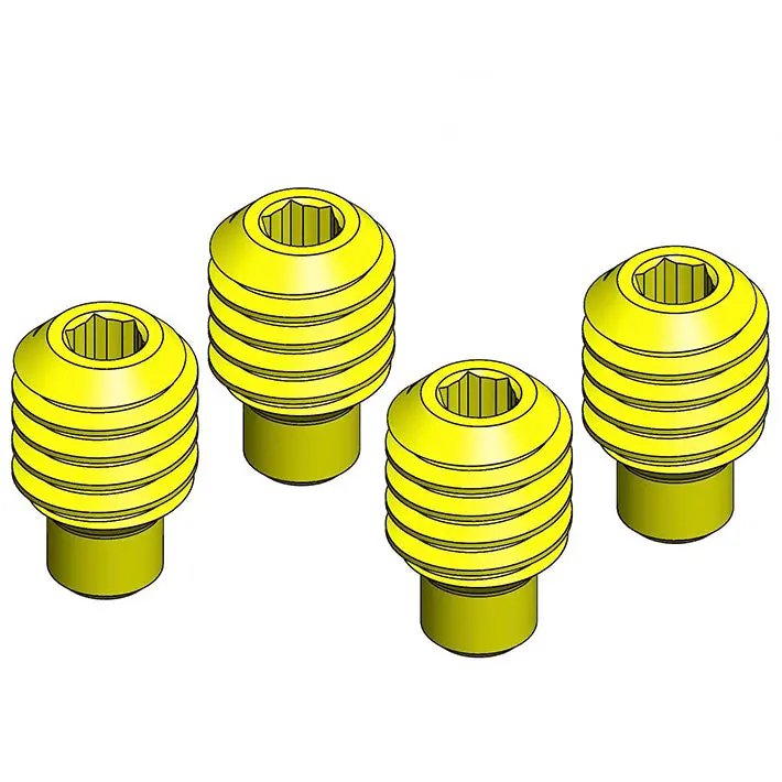 Mip Hw-Shss/ M4 X .099 Pin Screw (4) 1
