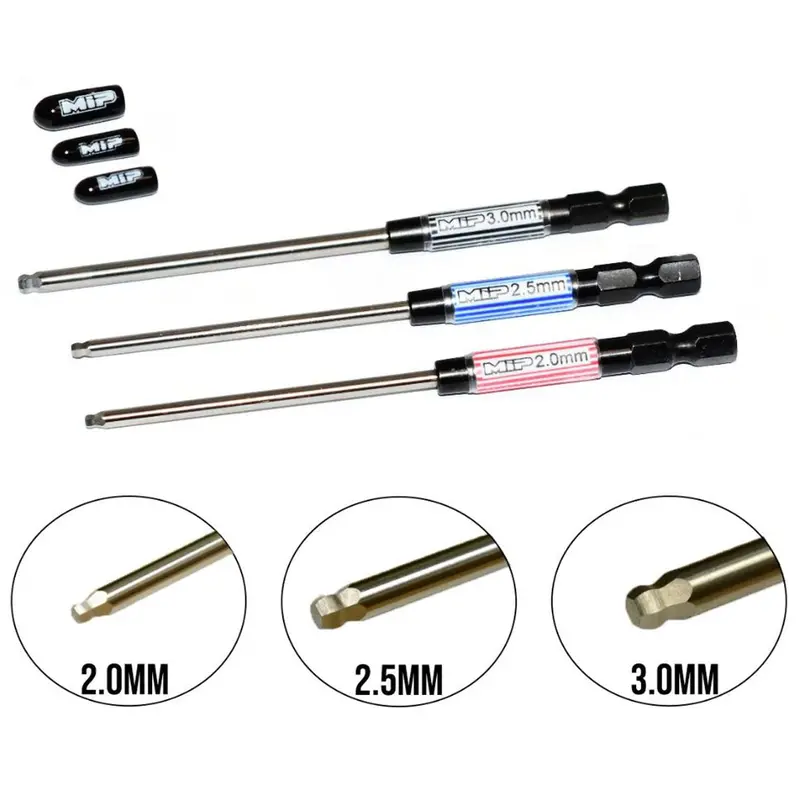 Mip Metric Speed Tip Hex Driver Set, 2, 2.5, 3Mm, 9516 1
