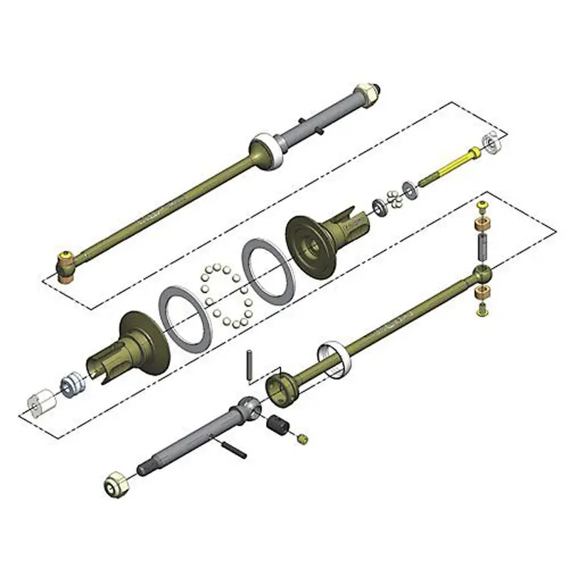 Mip Pucks 17.5 Drive System Tlr 22T, 13150 1