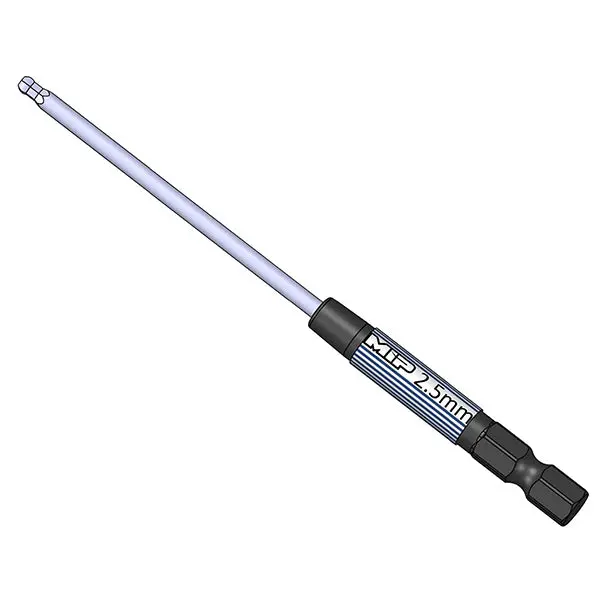 Mip Speed Tip 2.5 Mm Ball End Hex Driver Wrench Insert 1