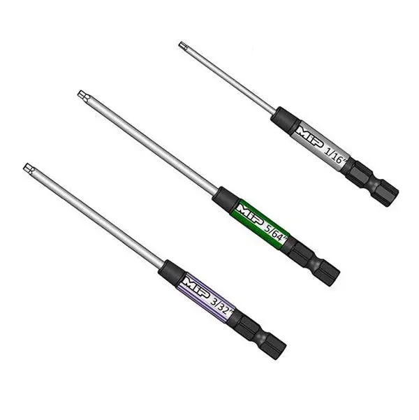 Mip Speed Tip Hex Driver Wrench Set, Sae Standard (3), 1/16", 5/64" & 3/32" 1