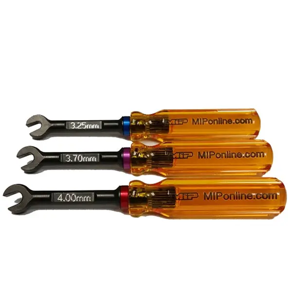 Mip Turnbuckle Wrench Assortment Bundle Pack, 3.25, 3.70, & 4.00Mm, 1/10Th Scale Ae, Tlr, Lunsford 1