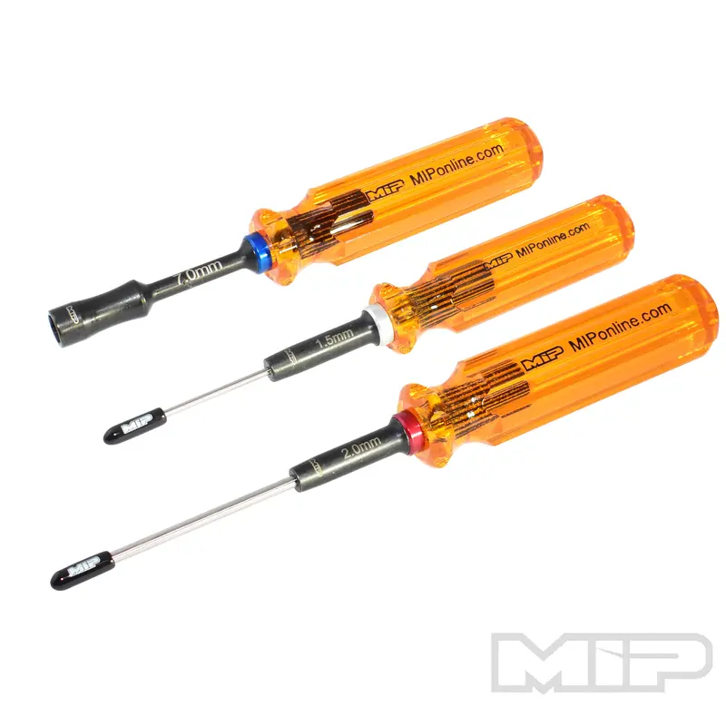 Mip Wrench Set Gen 2, 1.5Mm, 2.0Mm Hex Wrench & 7.0Mm Nut Driver, Mip-9620 1