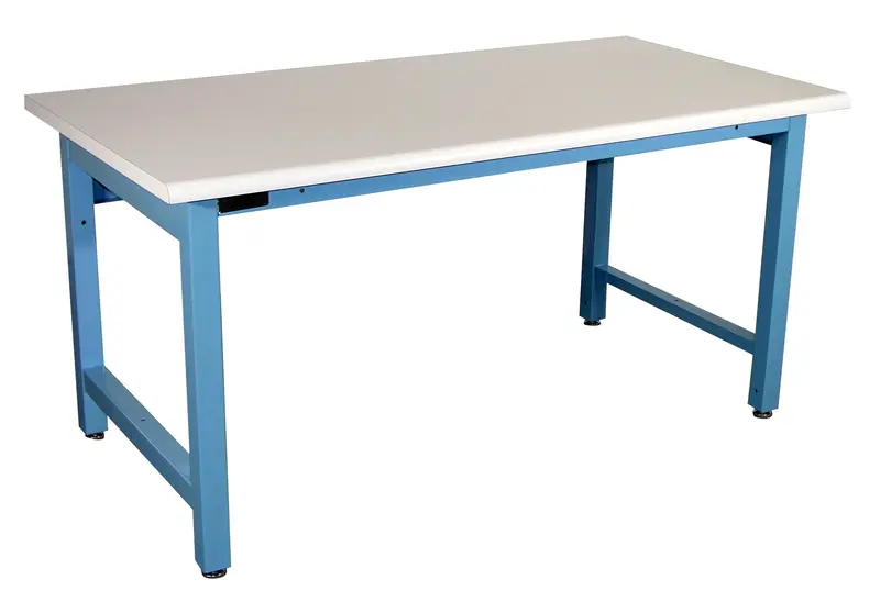 Model Hd Base Workbench With 1.25" Plastic Laminate 90 Degree Rolled Front Edge Surface 3