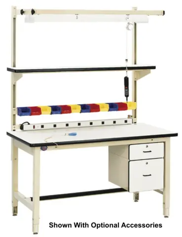 Model Hd Base Workbench With 1" Black Epoxy Resin Surface 3