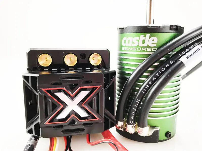 Monster X 25.2V Esc, 8A Peak Bec W/1512-2650Kv V2 Sensored M 1