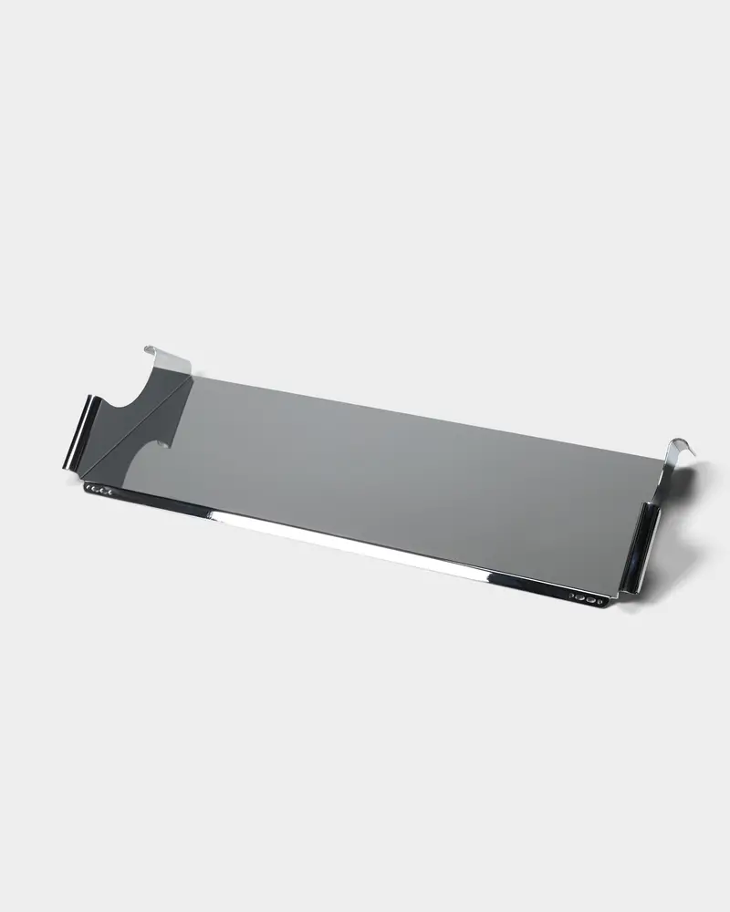 Moon Tray Shelf - Chrome 1