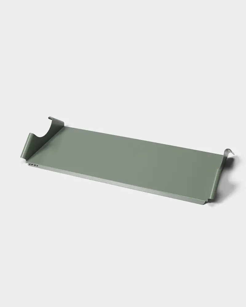 Moon Tray Shelf - Mossy Green 1
