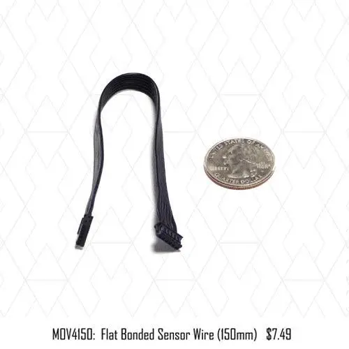 Motiv Rc Flat Bonded Sensor Wire, 150Mm, Mov4150 1