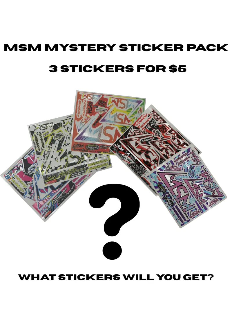 Msm Mystery Sticker Collector Pack 1