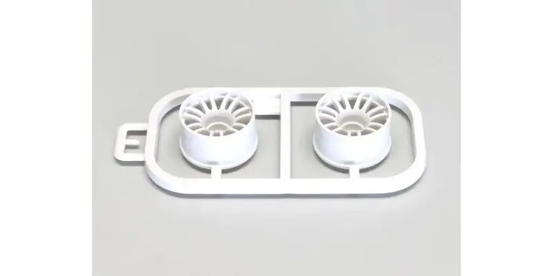 Multi Wheel Ii W/Offset 2.0 (White/Re30/2Pcs) Mzh131w-W2b 1
