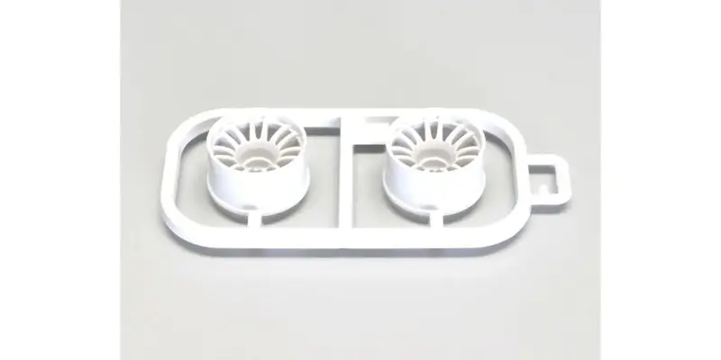 Multi Wheel Ii W/Offset 3.0 (White/Re30/2Pcs) Mzh131w-W3b 1