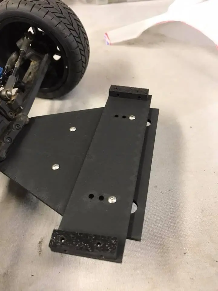 Mwm Midwest Modified Front Bumper Kit Fits 1/10 Short Course, Mr-Sc24 1