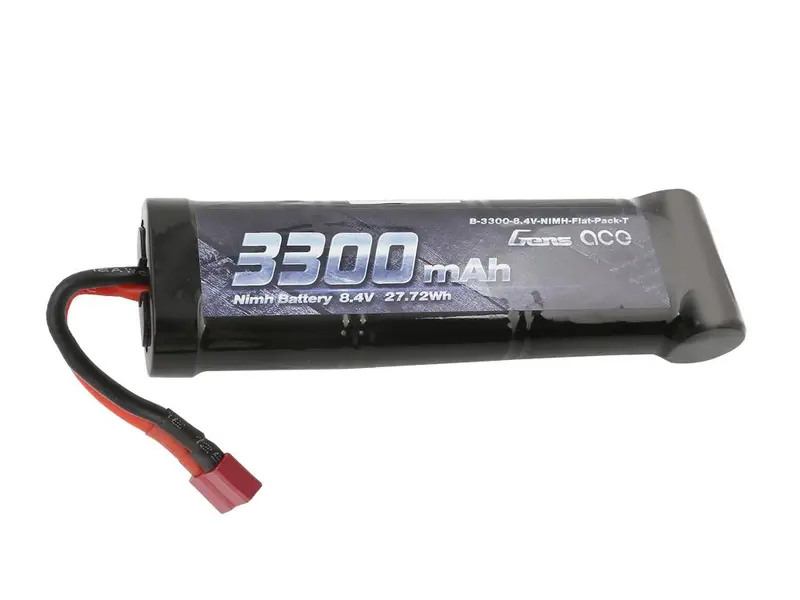 Nimh 8.4V Flat 3300Mah With T-Type 1