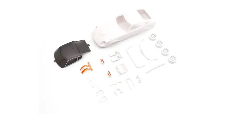 Nissan Fairlady 240Zg White Body Set (W/Rim For Awd) Mzn217 1