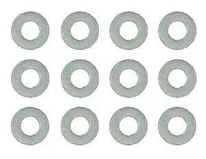Nylon Axle / Shock / Hub Carrier Spacer, 6X3x1 Mm, Asc-4187 1
