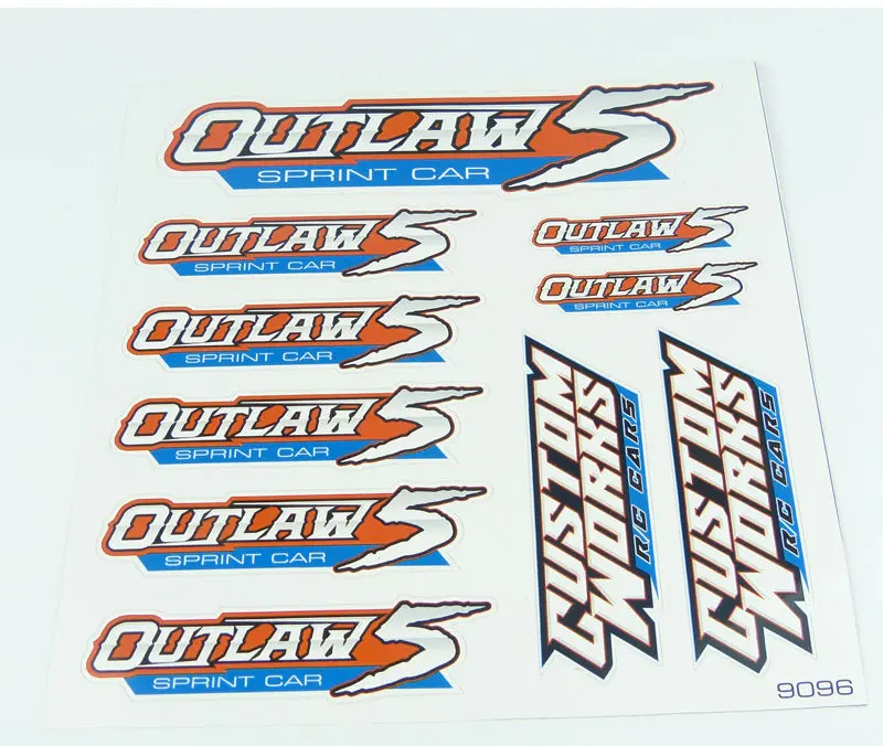 Outlaw 5 Decal Set, Cw-9096 1