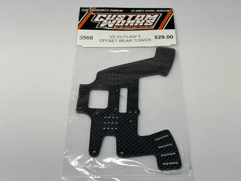 Outlaw 5 Offset Rear Shock Tower V2, Cw-3568 1