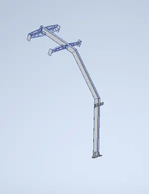 Overhead Arm With Brackets 1