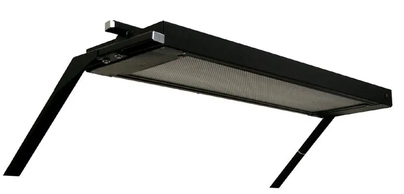 Overhead Dual Bulb Light And Frame For Basics Model 1