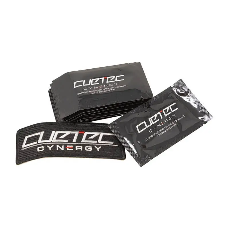 Pack/10 Cuetec Alcohol Shaft Wipe 1