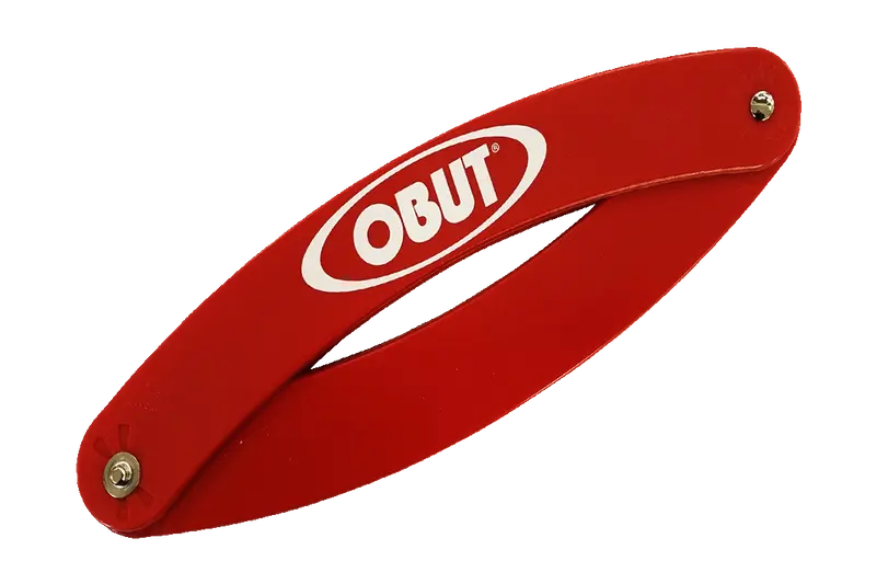 Pack Of 12 - Red Folding Circles Obut 20" 1