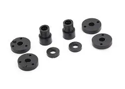 Piston Head Set (2-Hole (2)/ 3-Hole (2))/ Shock Mounting Bushings & Washers (2) (Big Bore Shocks) Tra-2669 1