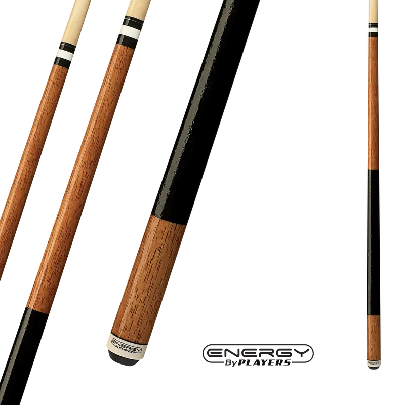 Players Energy Pool Cue Black And Wood 13Mm 19Oz 1