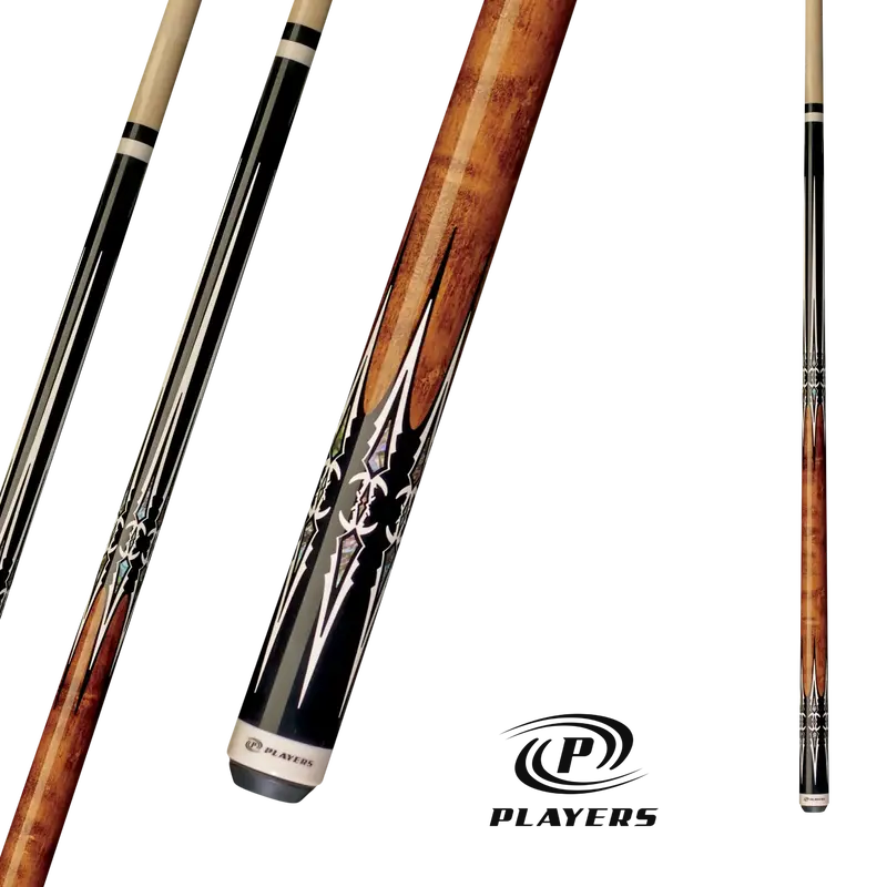 Players Pool Cue Black And Brown 19Oz 13Mm 1