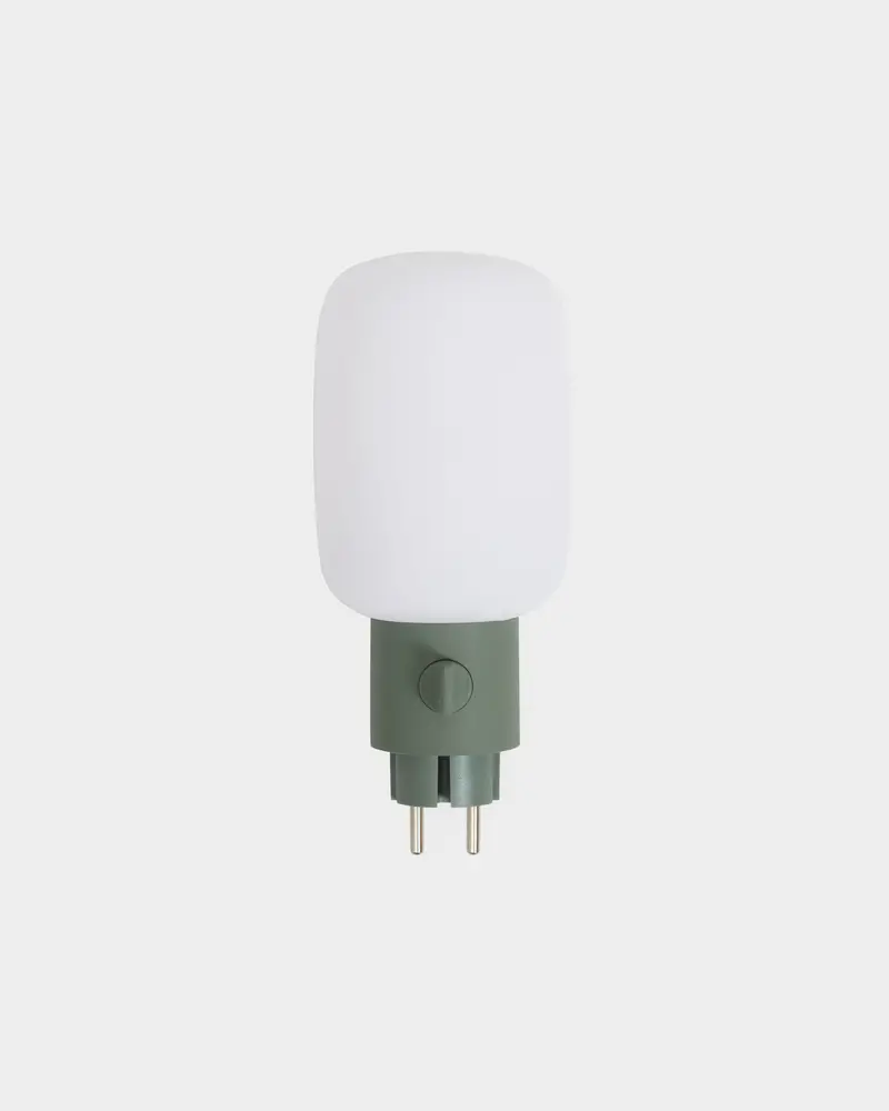 Plug-In Lamp - Mossy Green 1